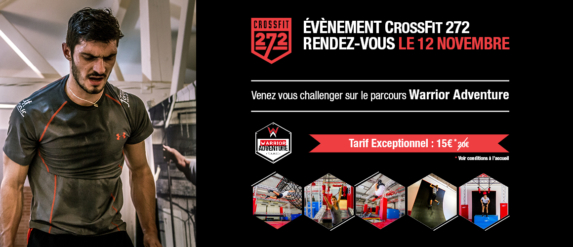 CrossFit272 vous invite à Warrior Adventure !