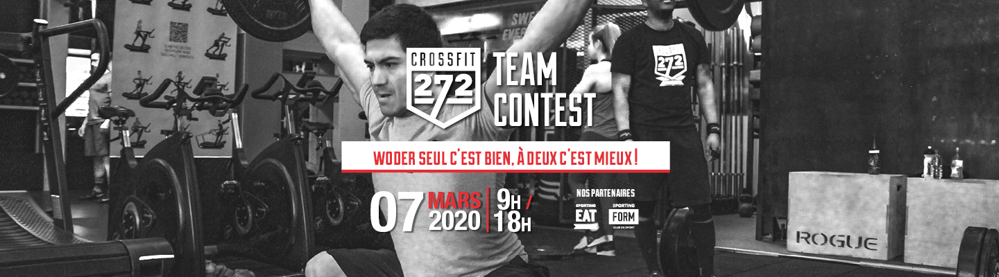 Prêt à vous challenge ? Le CrossFit Team Contest est de retour !